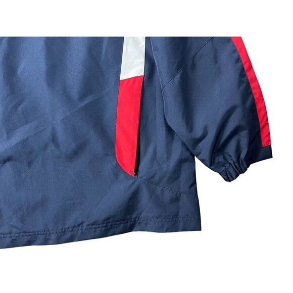 Cooperstown Dreams Park Coaches LS 1/4 Zip Jacket  Size 2XL  Blue Red White - Picture 4 of 9
